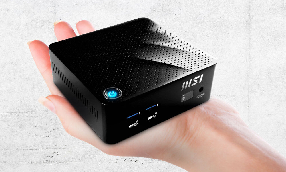 Komputer MSI Cubi N JSL-043EU wielkość wymiary cechy VESA mocowanie