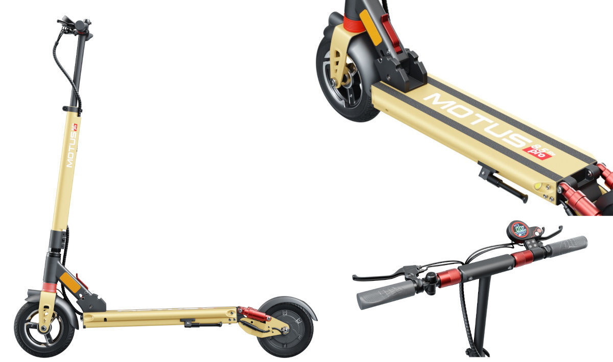 HULAJNOGA ELEKTRYCZNA MOTUS PRO 8.5 LITE ergonomiczny srodek transportu