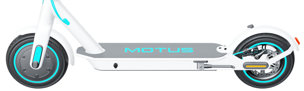 HULAJNOGA ELEKTRYCZNA MOTUS SCOOTY 10 LITE kola z dobra przyczepnoscia