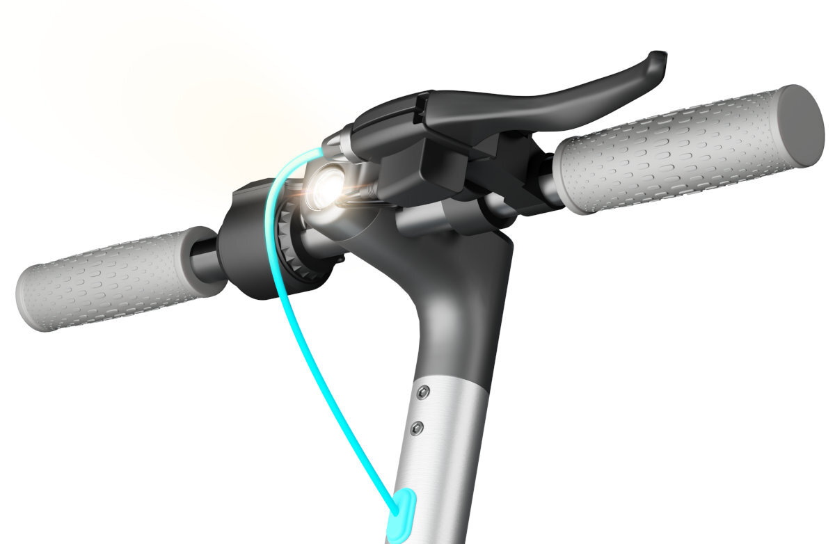 HULAJNOGA ELEKTRYCZNA MOTUS SCOOTY 10 LITE oswietlenie dodajace oryginalnosci