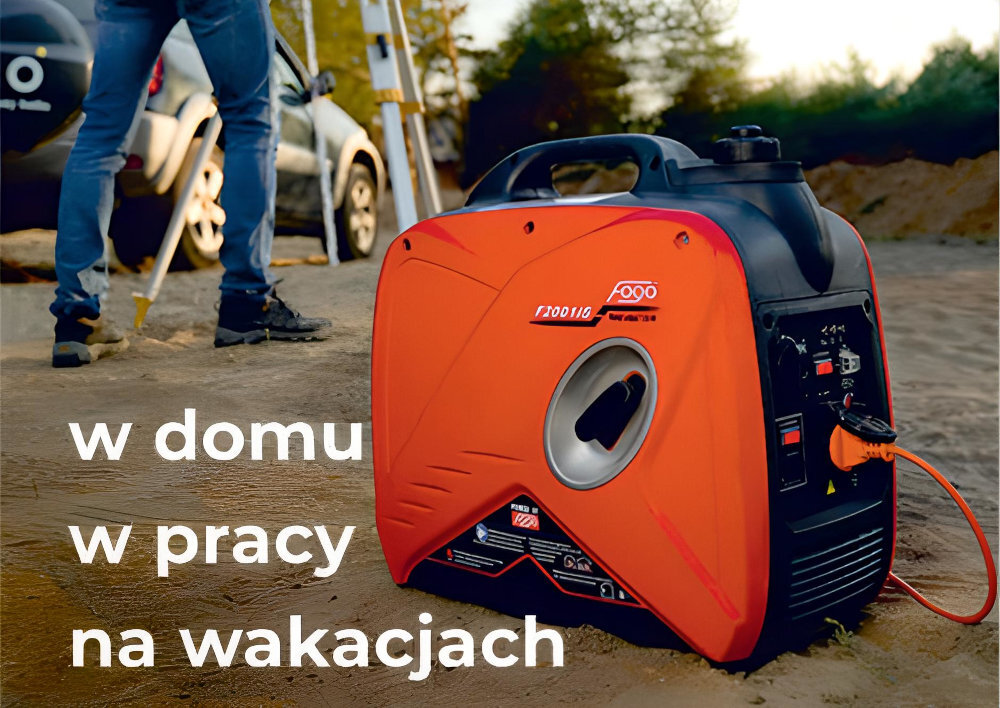 Agregat prądotwórczy FOGO F 2001 iS ergonomia cicha niska wartość