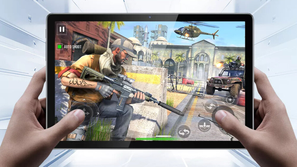 Tablet BLACKVIEW Tab rozdzielczość rdzenie przekątna czujniki aparat głośnik czas pracy procesor transmisja danych waga wifi pamięć złącza zestaw