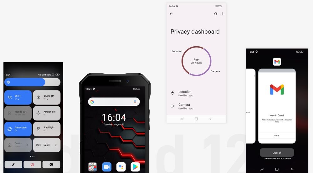 Smartfon DOOGEE S51 ekran bateria aparat procesor ram pamięć pojemność rozdzielczość zdjęcia filmy opis dane cechy blokady system łączność wifi bluetooth obudowa szkło odporność porty muzyka transfer sieć przekątna matryca waga czujniki