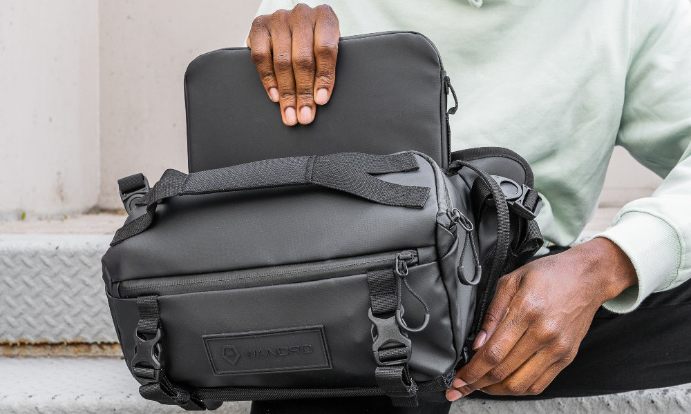 Etui na laptopa WANDRD Laptop Case 14 cali Czarny ergonomiczna podstawka