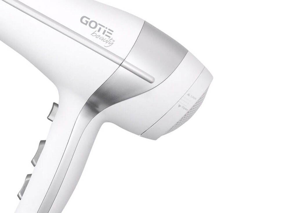 Suszarka GOTIE GSW-200W system ochrony bezpieczenstwo uzytkowanie korzystanie filtry antyprzepieciowe zabezpieczenie przed przegrzaniem