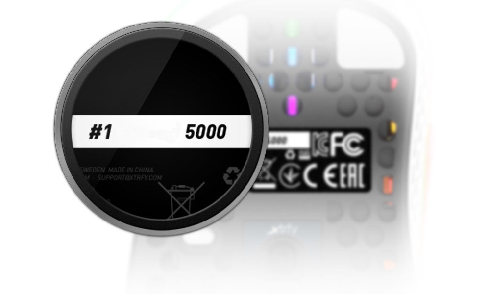 Mysz XTRFY M4 Tokyo Biały