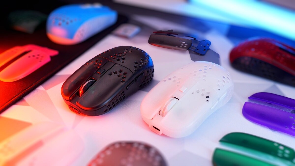mysz XTRFY MZ1 Ultra lekka kultowa Kształt precyzja szybkość design