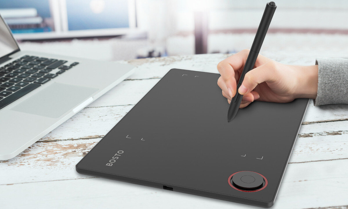 Tablet graficzny BOSTO T608 precyzyjny rysik