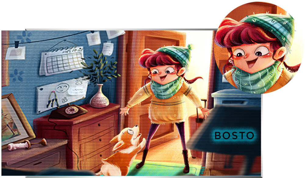 TABLET GRAFICZNY BOSTO Studio 16HD szczegolowe kolory