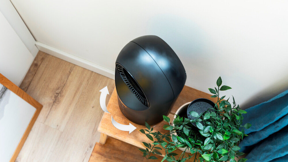 Termowentylator CECOTEC Ready Warm 8400 Bladeless Connected przyciski działanie funkcje