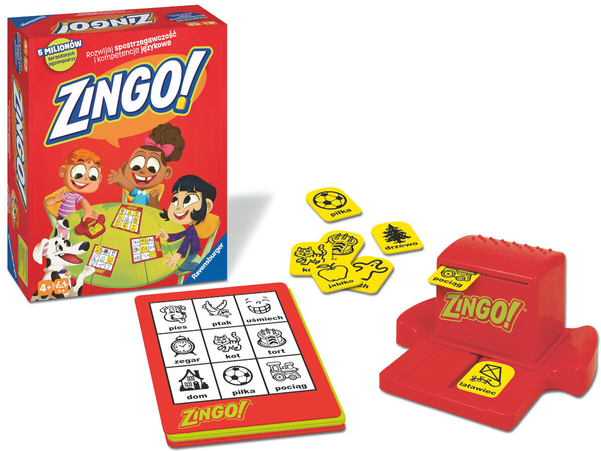 Gra logiczna RAVENSBURGER Zingo! 764945 elementy zestaw