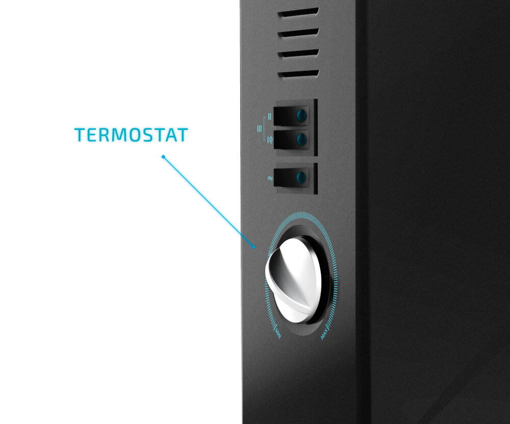 Grzejnik konwekcyjny CECOTEC Ready Warm 6500 Turbo Convection intuicyjna obsługa łatwość