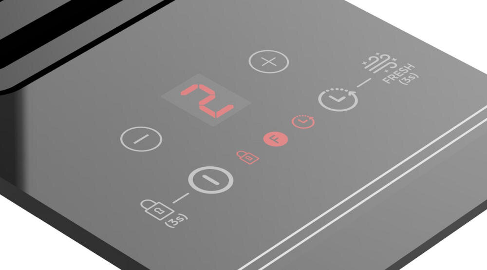 TEKA VarioPro FIH 16760 TOS BK funkcje panel sterowanie dotykowy funkcje timer recyrkulacja czyste powietrze fresh air zabrudzenie filtr 