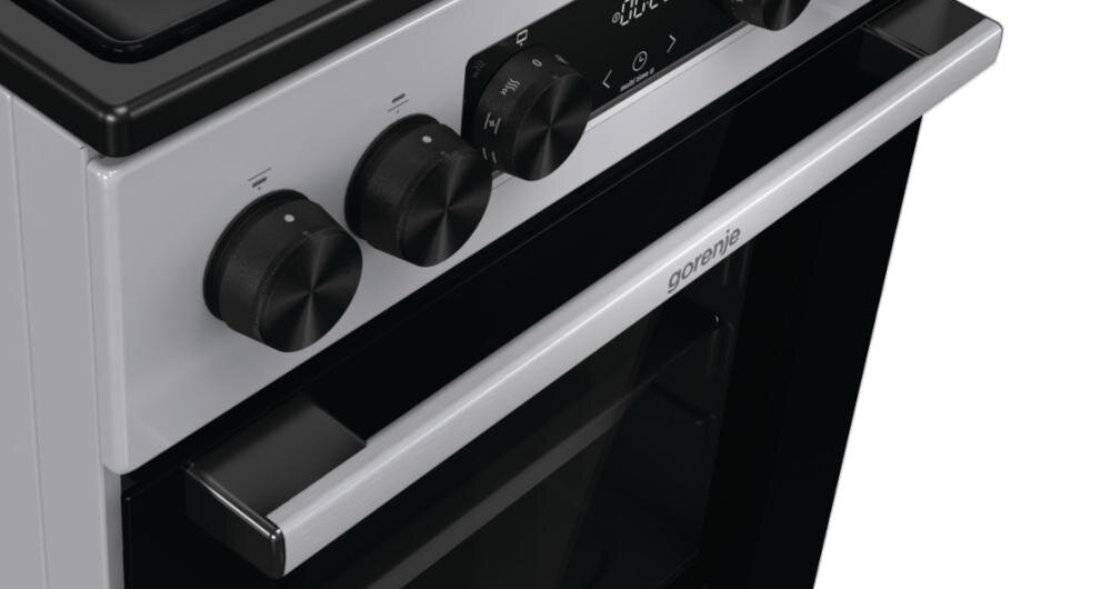 GORENJE GK5C41SJ uchwyt piekarnik wnętrze ergonomia