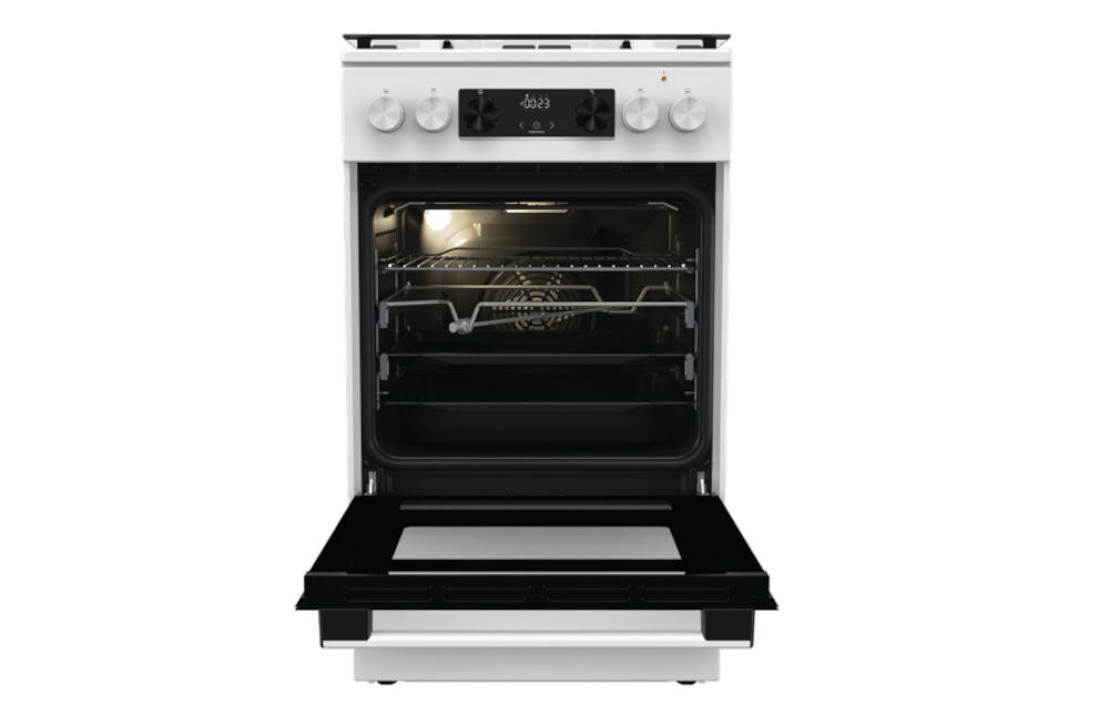 GORENJE GKS5C70WF kuchenka piekarnik przestrzeń gotowanie palniki funkcje
