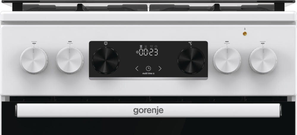 GORENJE GKS5C70WF zapłon palnik komfort kontrola kuchenka pokrętło poziom