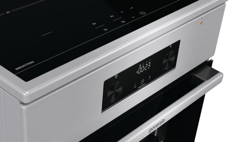 GORENJE GECS5C70XPA funkcjonalność wygoda prosty design delikatne wzornictwo aranżacja kuchenna