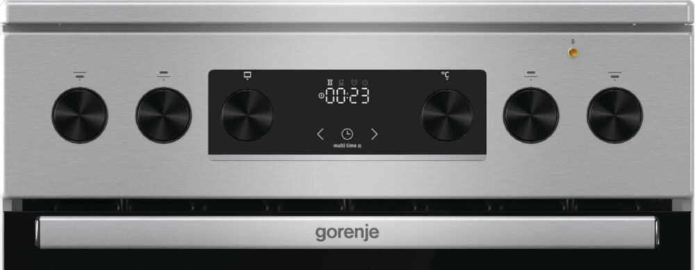 GORENJE GECS5C70XPA zapłon palnik komfort kontrola kuchenka pokrętło poziom