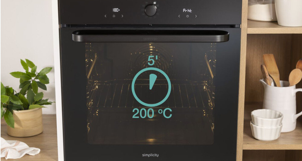 Piekarnik GORENJE BOS6737SYW szybkie nagrzewanie temperatura