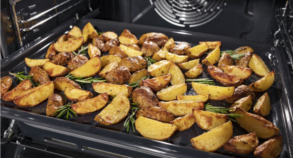 Piekarnik GORENJE BOS6737SYW bez tłuszczu pieczenie powietrze gorące równomiernie