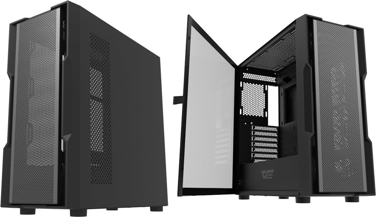 Obudowa DARKFLASH DK431 Mesh wygląd styl panel szkło