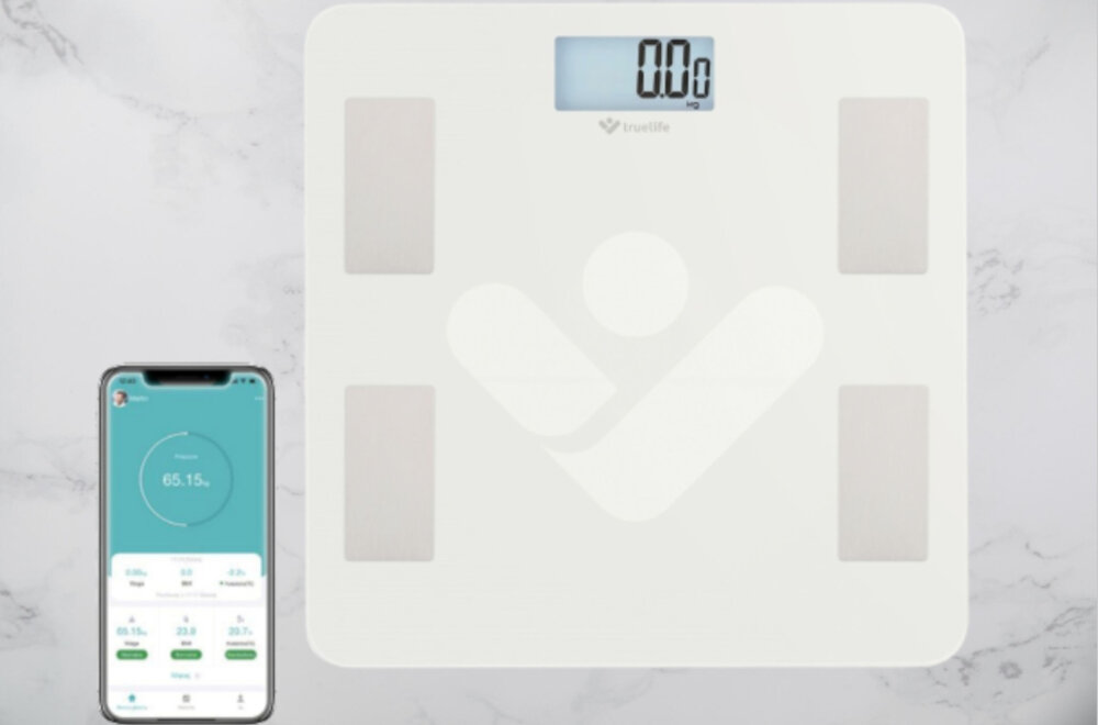 Waga TRUELIFE FitScale W4 BT dokladnosc do 180kg