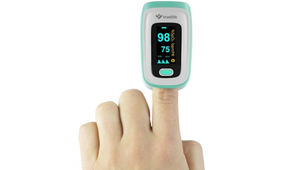 Pulsoksymetr TRUELIFE Oximeter X5 BT Certyfikat Medyczny