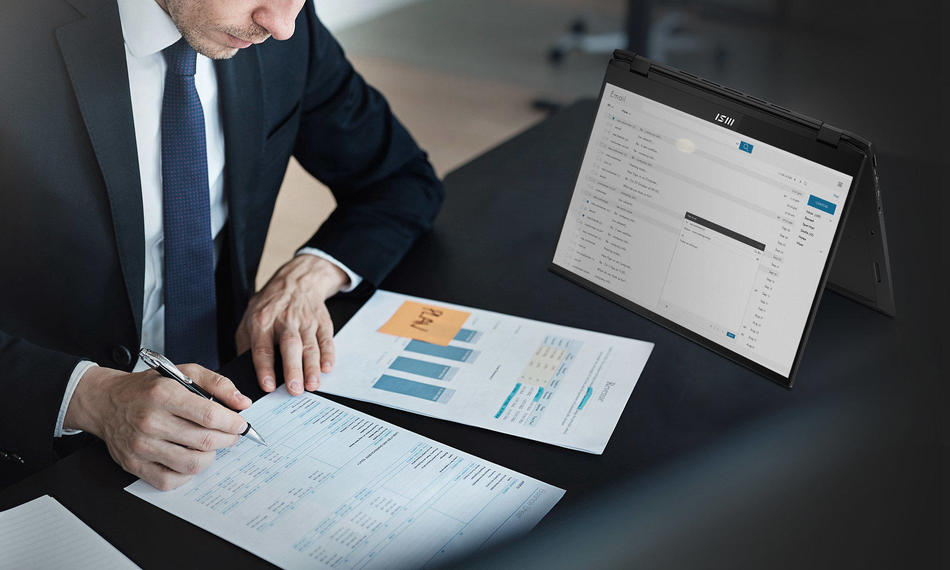 Laptop MSI Summit E16 Flip bez ograniczen