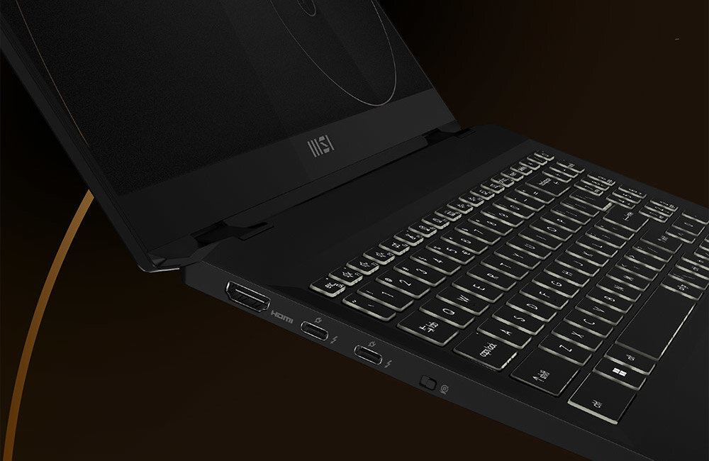 Laptop MSI Summit E16 Flip mnogosc zlacz