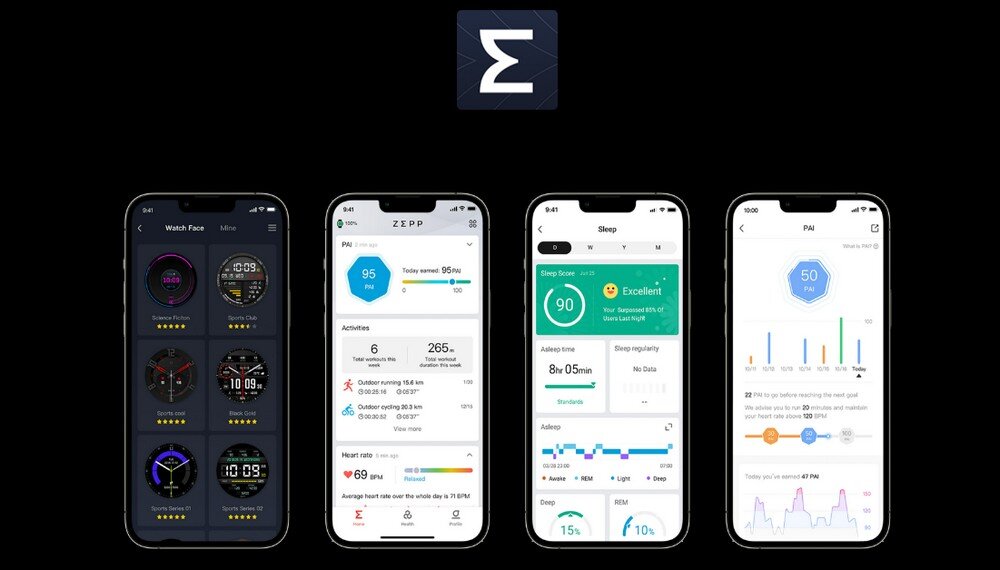 Smartwatch AMAZFIT GTR 4 ekran bateria czujniki zdrowie sport pasek ładowanie pojemność rozdzielczość łączność sterowanie krew puls rozmowy smartfon aplikacja
