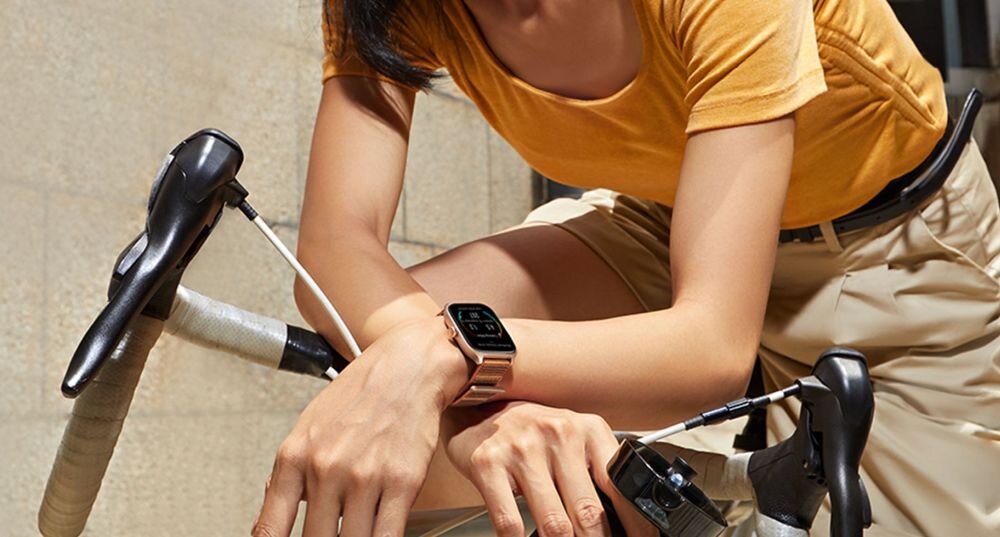 Smartwatch AMAZFIT GTS 4 ekran bateria czujniki zdrowie sport pasek ładowanie pojemność rozdzielczość łączność sterowanie krew puls rozmowy smartfon aplikacja