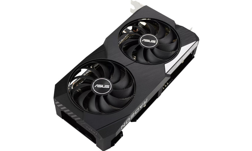 ASUS Dual Radeon RX 6650 XT OC 8GB gora skos