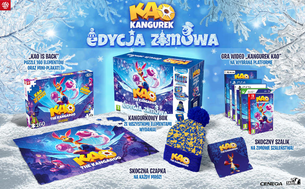 Kangurek Kao przedsprzedaż kangurek kao zestaw zimowa wersja