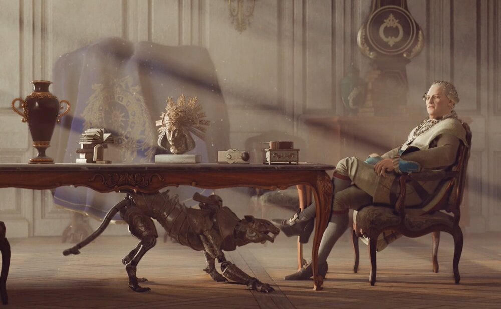 Steelrising Gra krwawe rządy bohaterka lud walka automaty umiejętności rewolucja