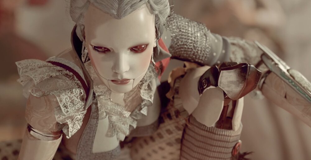 Steelrising Gra krwawe rządy bohaterka lud walka automaty umiejętności rewolucja