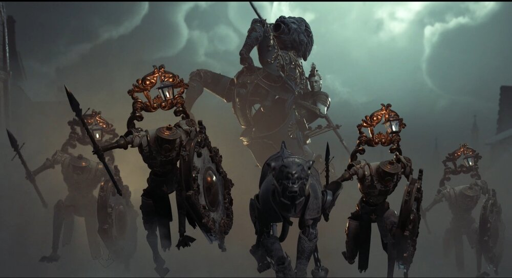 Steelrising Gra krwawe rządy bohaterka lud walka automaty umiejętności rewolucja