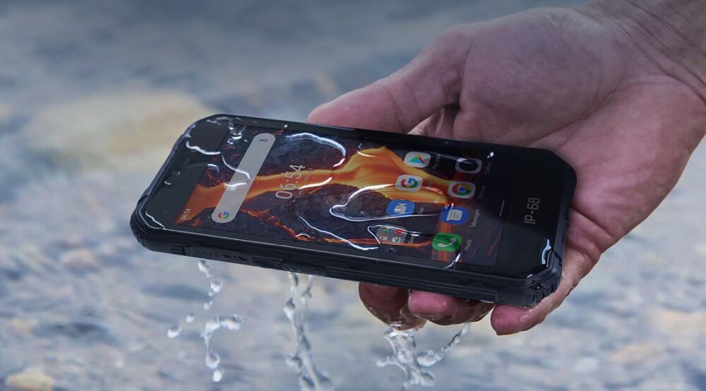 Smartfon ULEFONE Armor X6 Pro    ekran bateria aparat procesor ram pamięć pojemność rozdzielczość zdjęcia filmy opis dane cechy blokady system łączność wifi bluetooth obudowa szkło odporność porty muzyka transfer sieć przekątna matryca waga czujniki oled amoled ips