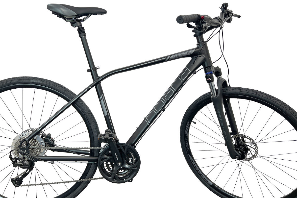 INDIANA XCross 4.0 M19 Vee Rubber męski Czarnoszary Rower crossowy