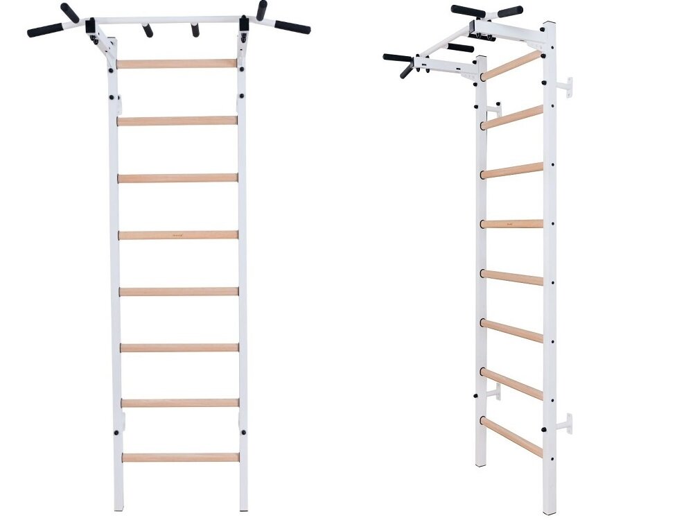 Drabinka gimnastyczna BENCHK 221W + Drążek do domu na silownie do sali fitness profesjonalny sprzet sportowy bezpieczny wydajny