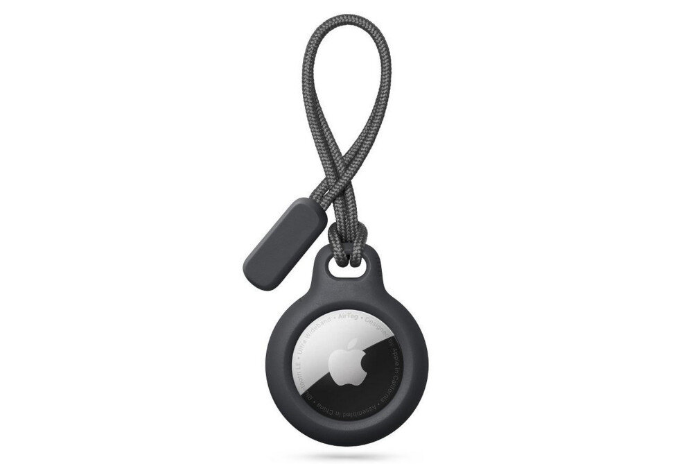 Brelok TECH-PROTECT Rough Chain do Apple Airtag Czarny ochrona niezawodnosc