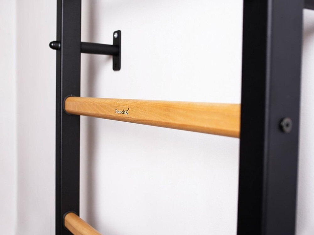 Drabinka gimnastyczna BENCHK 231W + Drążek solidna konstrukcja wytrzymalosc obciazenie do 150 kg wysokosc 230 cm szerokosc 67 cm