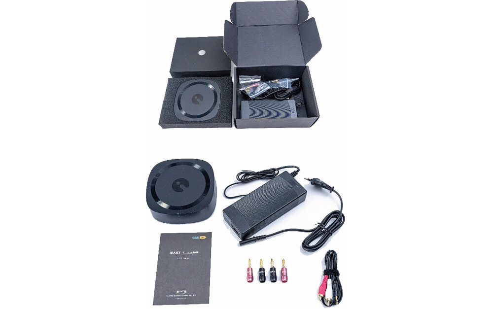 Odtwarzacz sieciowy IEAST Audiocast AMP80- zestaw