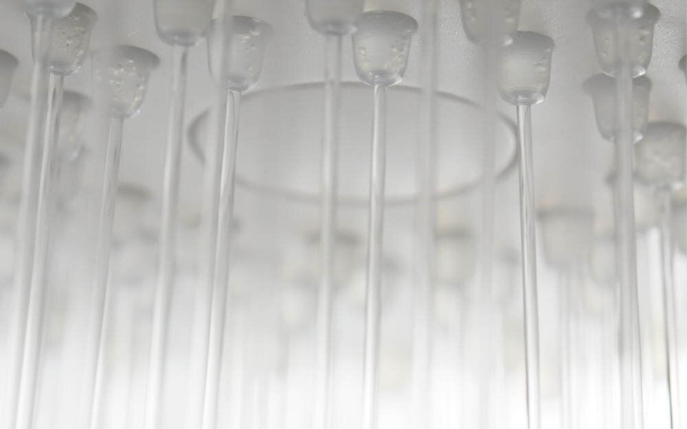 DEANTE Hiacynt NQH N41K słuchawka prysznic funkcja anti calc silikonowe wypustki kamień trwałość niezawodność