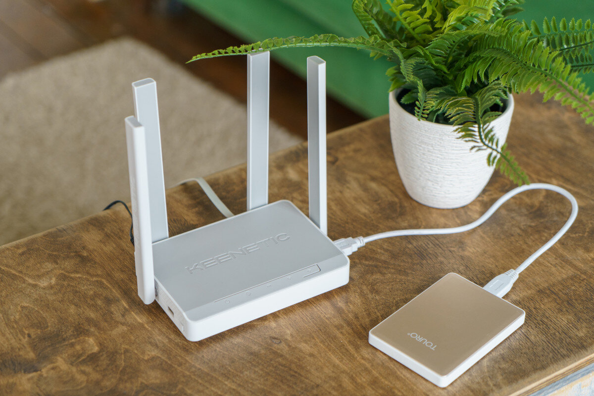 Router KEENETIC Titan usb udostepnianie