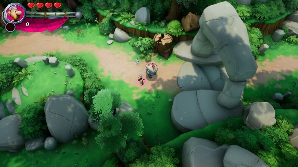 Asterix & Obelix XXXL: The Ram from Hibernia gra konsola pc komputer gaming granie rozgrywka sterowanie grafika fizyka dźwięk oprawa bronie mapa lokacje świat postacie dialogi fabuła edycja platforma