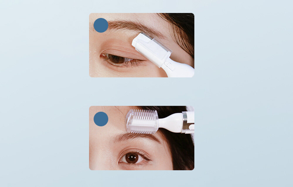 Trymer ANLAN ALXMD03-02 grzebień rozmiary cięcie