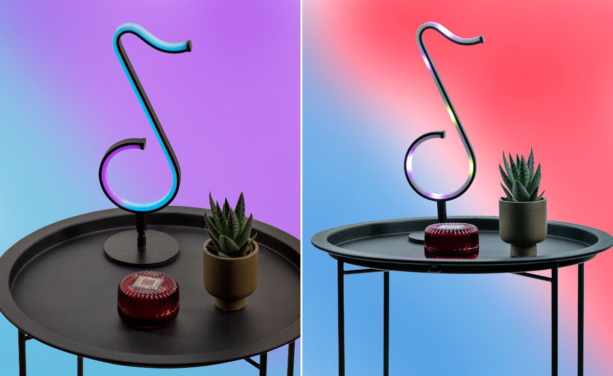 Lampka biurowa ACTIVEJET Melody RGB Bluetooth designerskie rozwiazanie