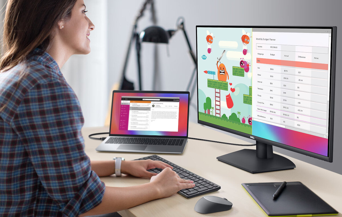 Monitor DELL SE3223Q swietne parametry dzialania