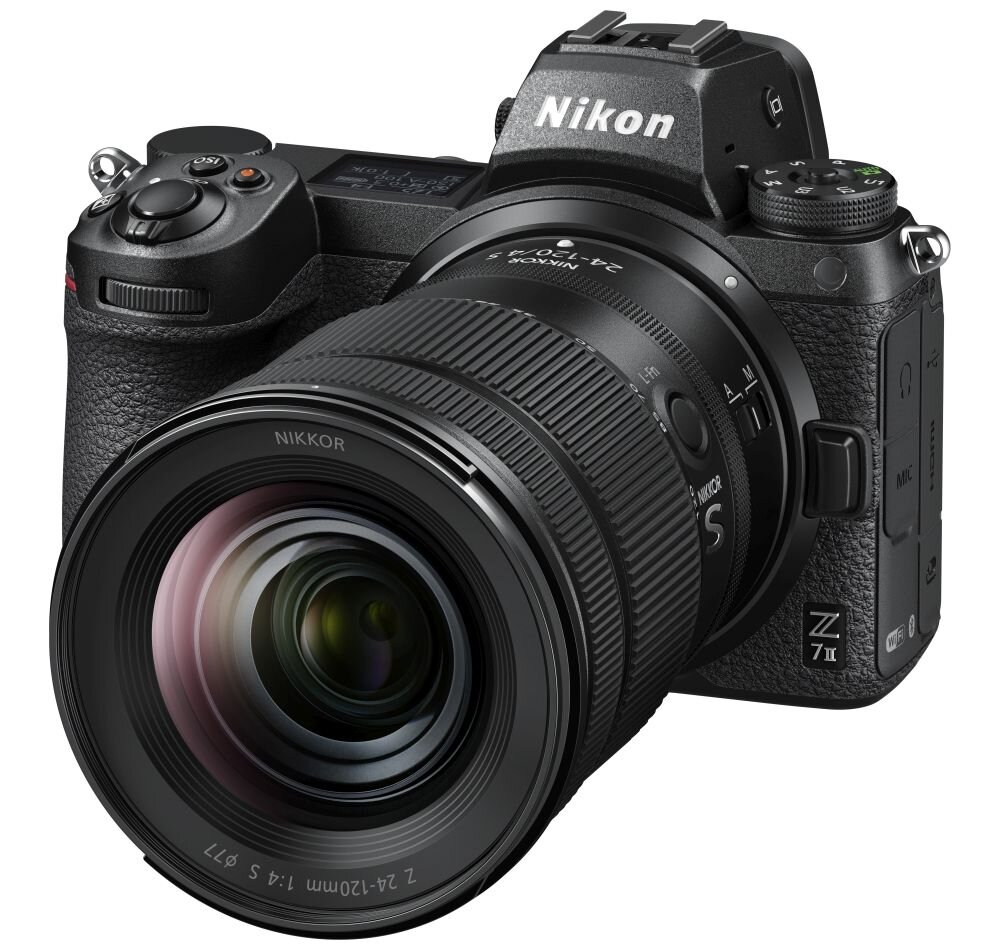 Obiektyw NIKON Nikkor Z 24-120mm f-4 S ogniskowa przysłona ostrość pierścienie optyka soczewki powłoki montaż bagnet światło jasność zoom filtry waga