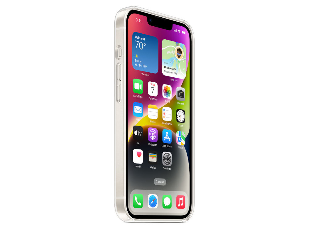 Etui APPLE Clear Case rygorystycznych testów